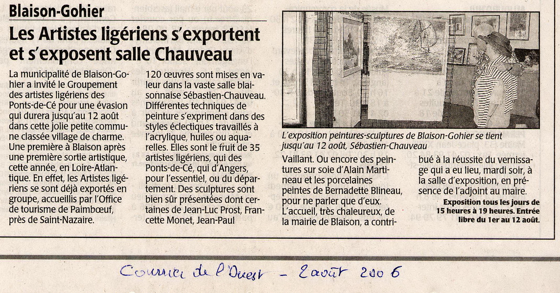 2006-08-02 Courrier De LOuest