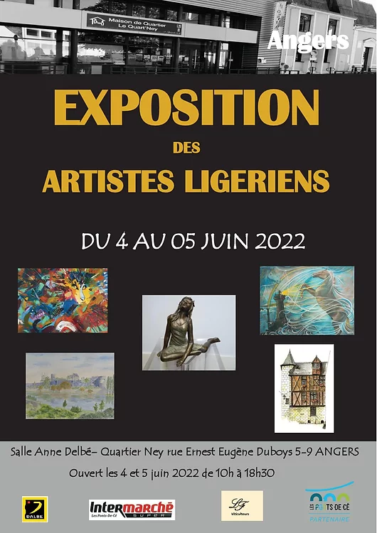 Sculptures de Francette Monet en exposition - du 4 au 5 juin 2022 à Angers (49)